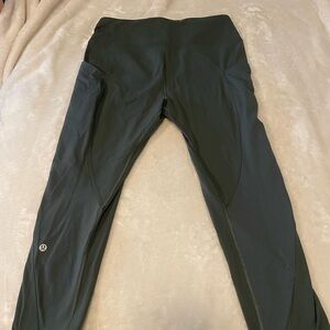lululemon athletica Dark Green Skinny Jeans